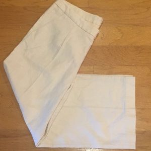 J crew linen Capri sz 2