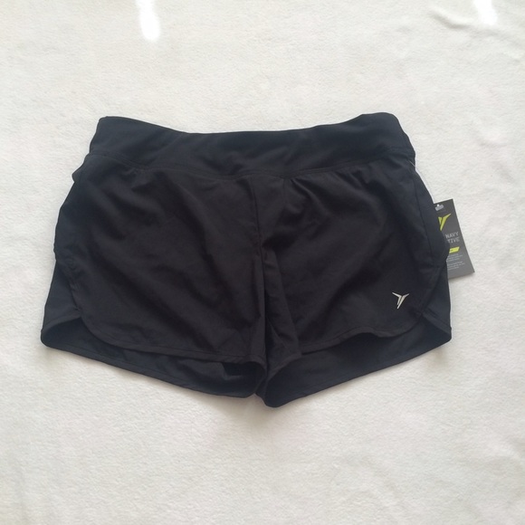 NWT Old Navy Active Black Athletic Shorts Medium