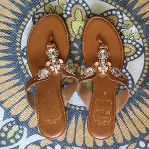 Italian shoemakers sandals!! 🌻