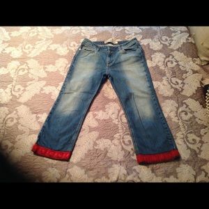 GAP boot cut cropped pants