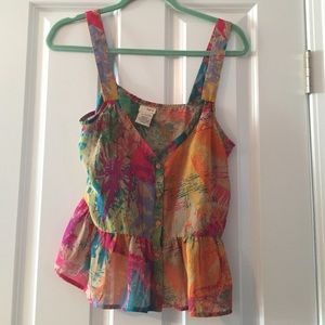 Daytrip (from the buckle) tank top style blouse.