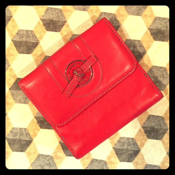 Tod's Red Wallet