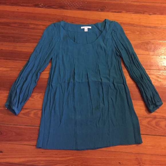 Teal blouse