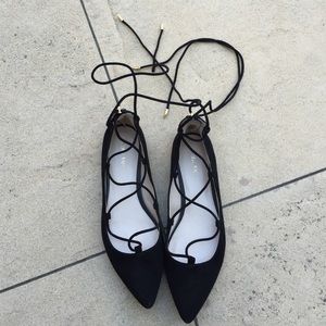 Lace Up Flats