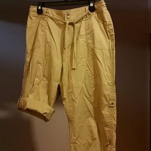 Tan Capris pants