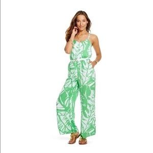 NWT Lilly Pulitzer for target green jumpsuit sz M