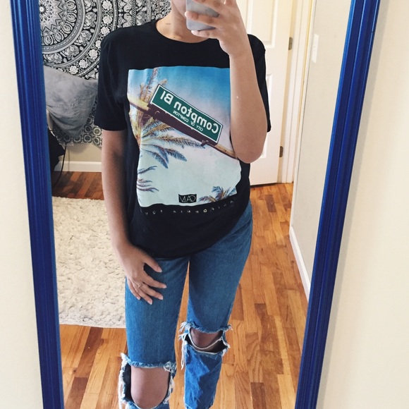 Pacsun oversized Compton tee ✨