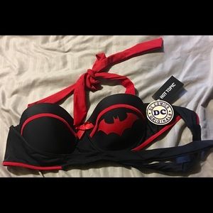 Hot Topic Batman Swim Top