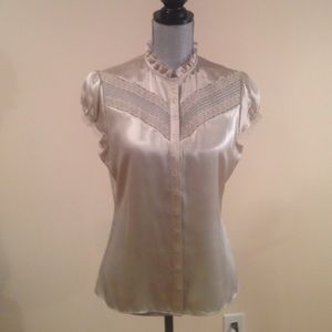 Tahari 100% silk blouse