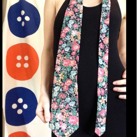 Vintage Other - Vintage Rooster Cotton Flower Power Hippie Tie Vintage Other - Vintage Rooster Cotton Flower Power Hippie Tie