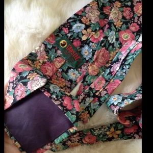 Vintage Accessories - Vintage Rooster Cotton Flower Power Hippie Tie Vintage Accessories - Vintage Rooster Cotton Flower Power Hippie Tie
