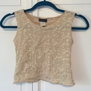 Sense crop top, stretchy