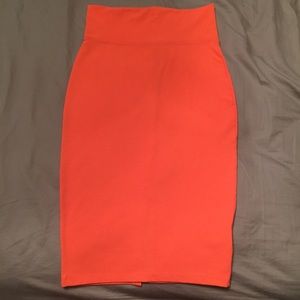Bebe bodycon long skirt