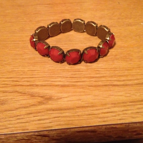 Rust orange bracelet