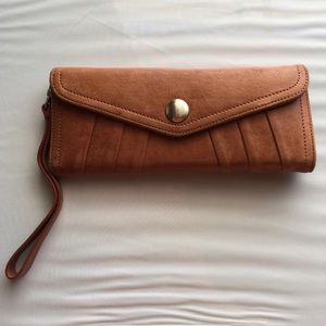 Junior Drake Tan Leather Wallet