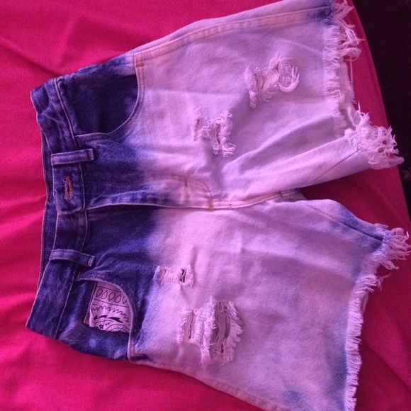 Ombré shorts