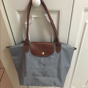 Longchamp Le Pliage Medium Gray bag