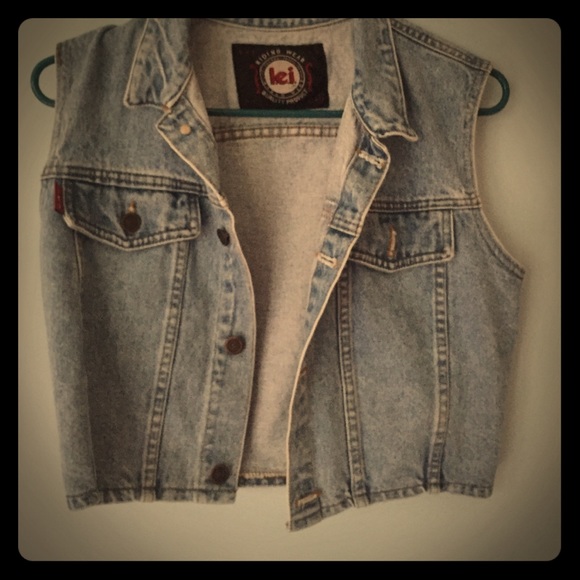Vintage Jean vest