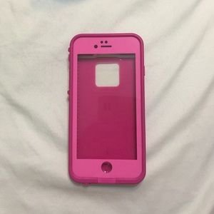 iPhone 6 pink lifeproof case