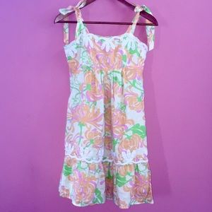 Lilly Pulitzer Linen Summer Dress size 0