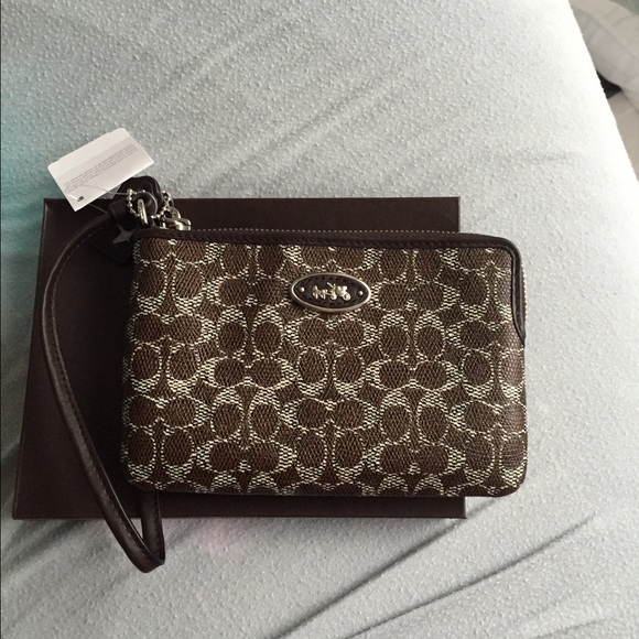 Brand new Coach Wristlet