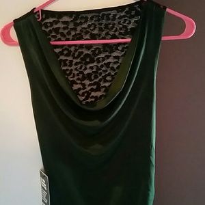 Green ruched mini dress