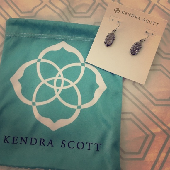 Kendra Scott Drusy earrings