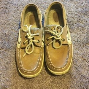 Lightly worn sperry