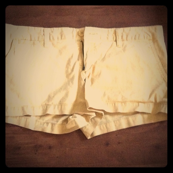 Mossimo Yellow Shorts