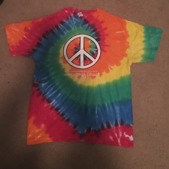 Joe's Crab Shack tie-dye T-shirt