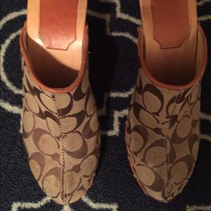 Authentic COACH Mules