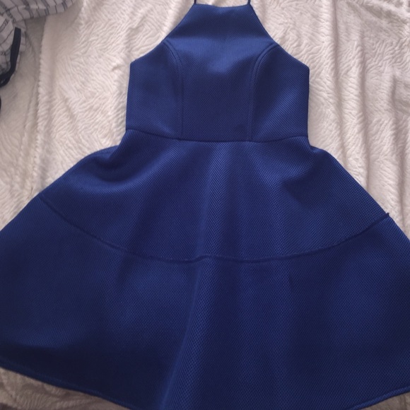 Blue dress