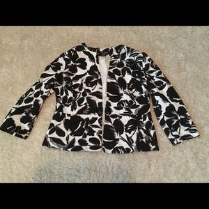 Floral blazer