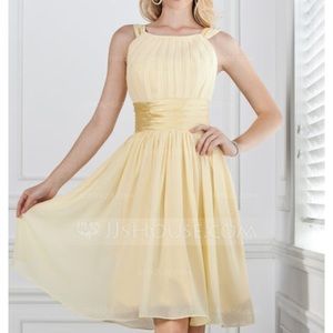 JJs House Chiffon Bridesmaid Dress
