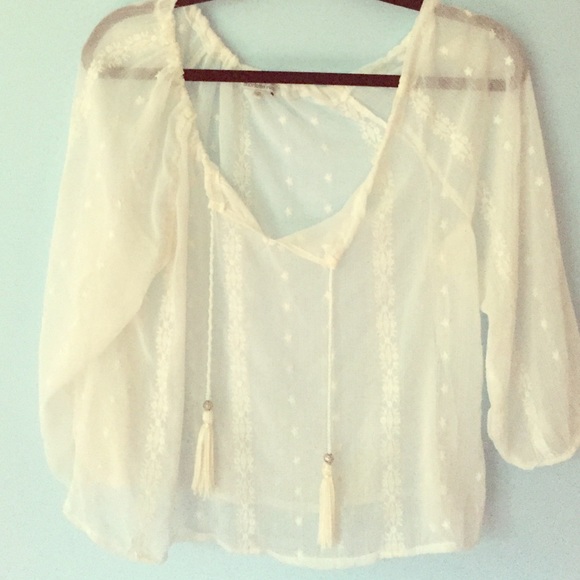 Charlotte Russe Tousle blouse