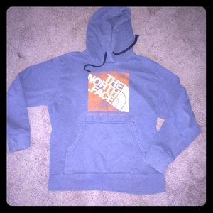 Ash blue NORTHFACE hoodie!