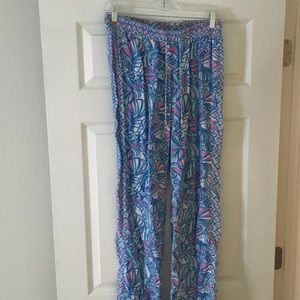 Lilly Pulitzer for Target blue palazzo shell pants