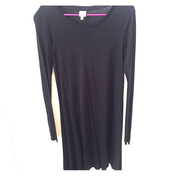 Bench Black Long Sleeve Baby Doll Dress