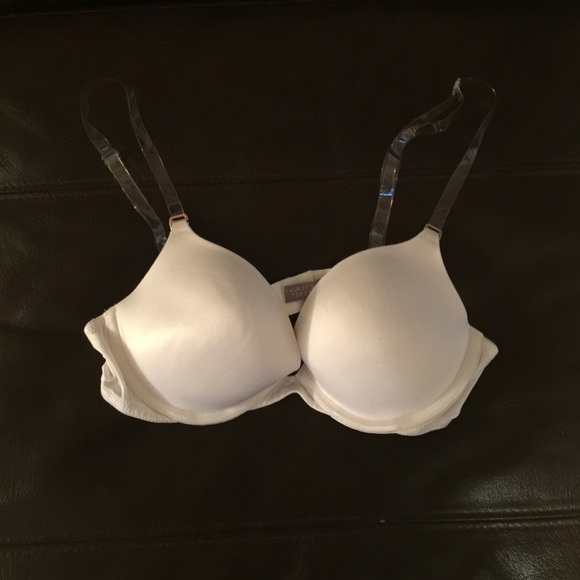 White push up bra