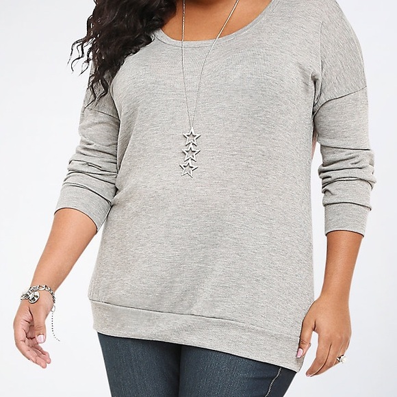 TORRID brand Sz 1 Angel Wing Back Top.