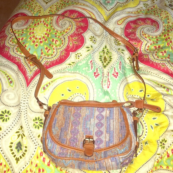 Street  Level cross body purse.