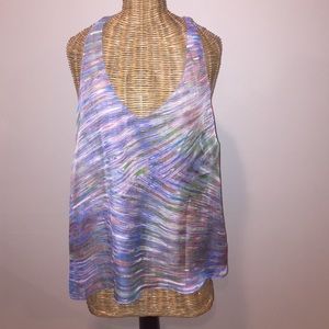 Cute & flirty multicolor bow back tank from LF