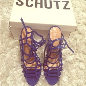 Schutz Juliana Caged heels