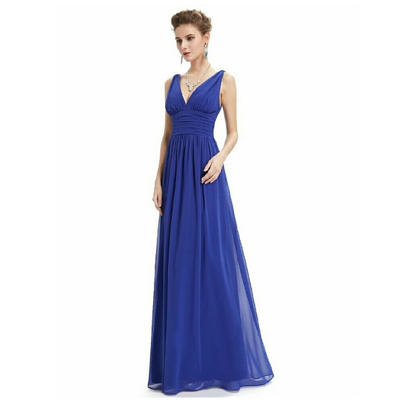 Ever Pretty V-neck Long Chiffon evening dress 14