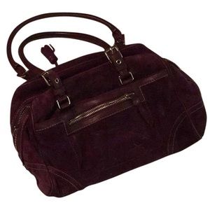 Coach purple satchel