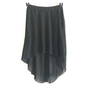 High Low Black Skirt