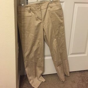 New York & company khaki slacks