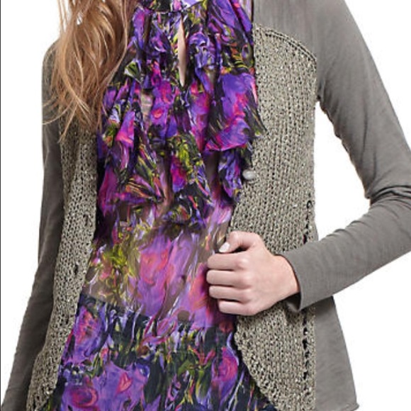 Vermeil Threads Cardigan - Picture 3 of 4