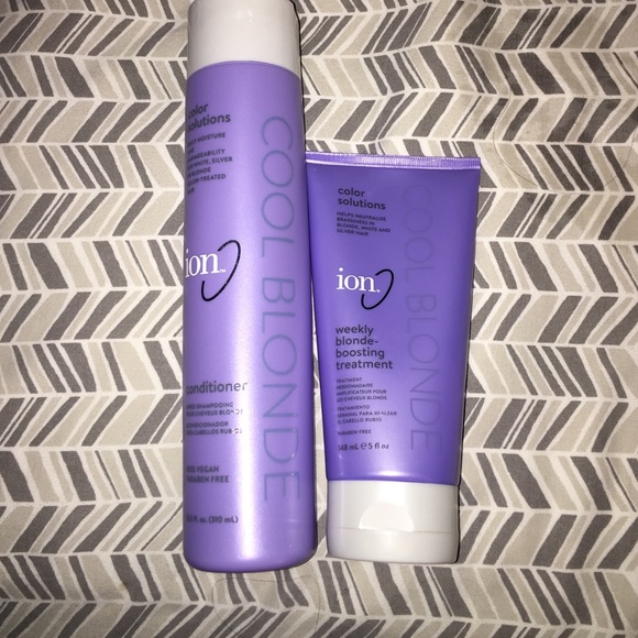Cool blonde conditioner and treatment