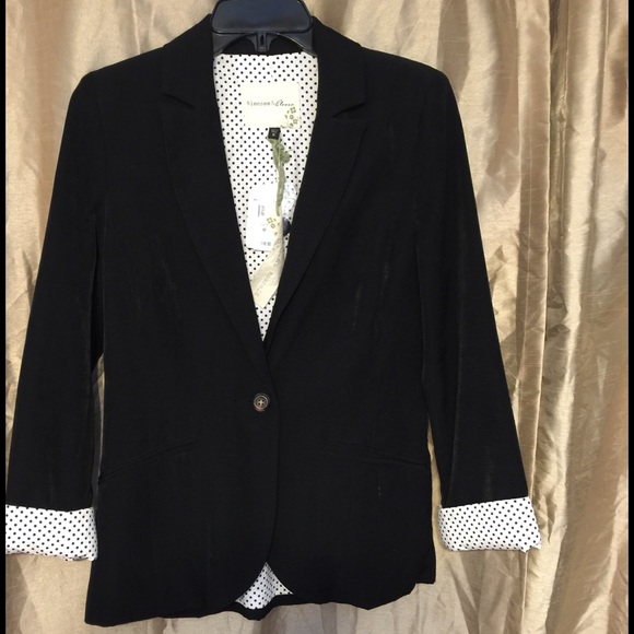 Macy's Blossom & Clover black jacket
